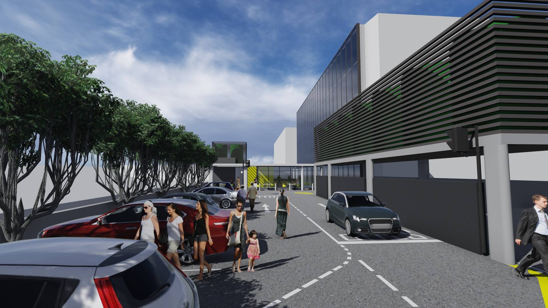 Madlenya House Parkade